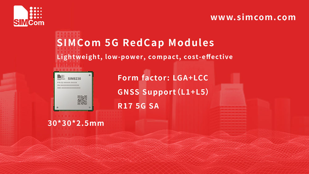 SIMCom 5G RedCap Modules