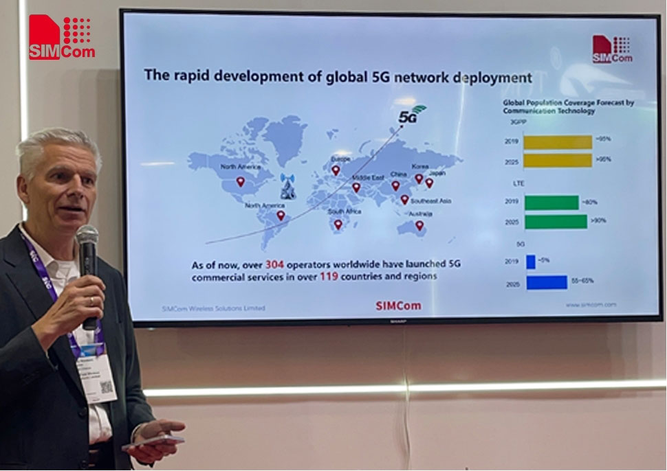 SIMCom showcased latest IoT Modules during MWC Barcelona 2024