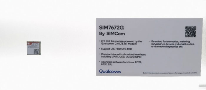 SIM7672 is being jointly showcased at the Qualcomm booth&nbsp;during Embedded World Nuremberg 2024